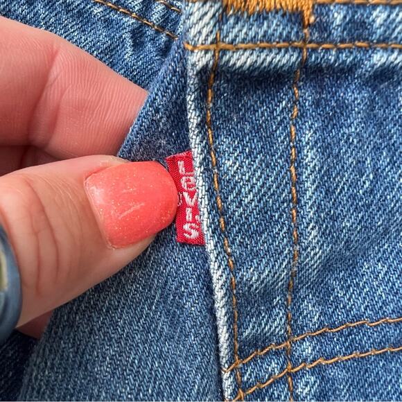 Vintage 80s Ladies Levi’s 501 6-button fly straight original jeans size 15 - Picture 12 of 12